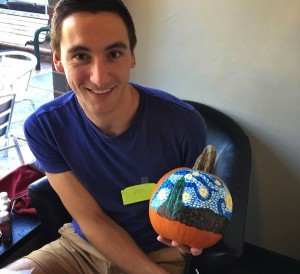 Alex's Starry Night Pumpkin